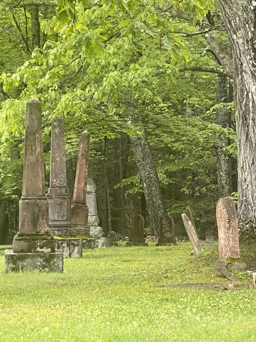 Woodlawn Cemetery Freeport VT | Credit Cindi ShardsAndWords